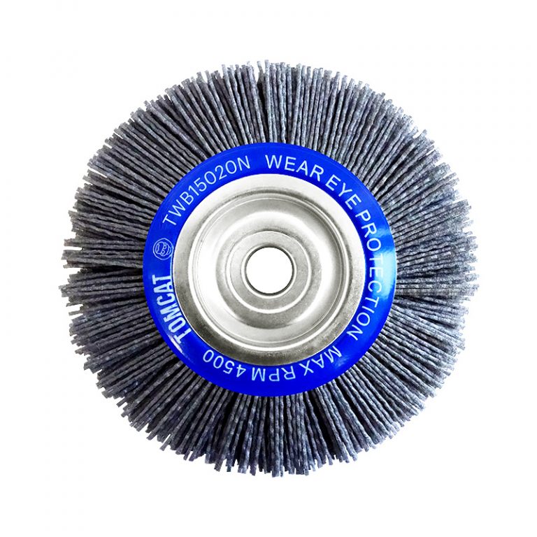 Tomcat Mm Abrasive Nylon Wheel Brush Josco