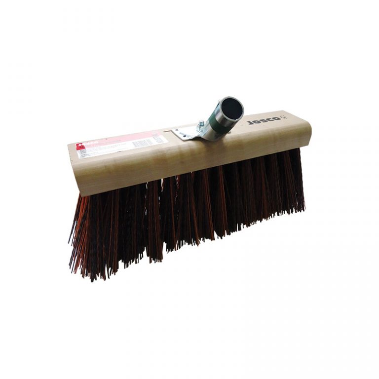 35cm Yard Broom Black Tan Josco