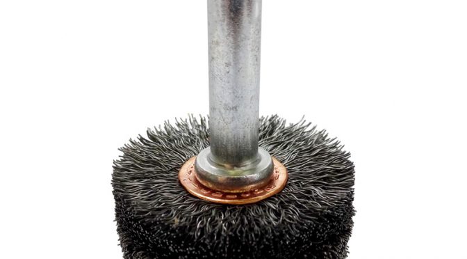 Josco 35mm High Speed Crimped Wheel Brush