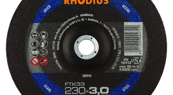 Rhodius 230mm Cutting Disc FTK33