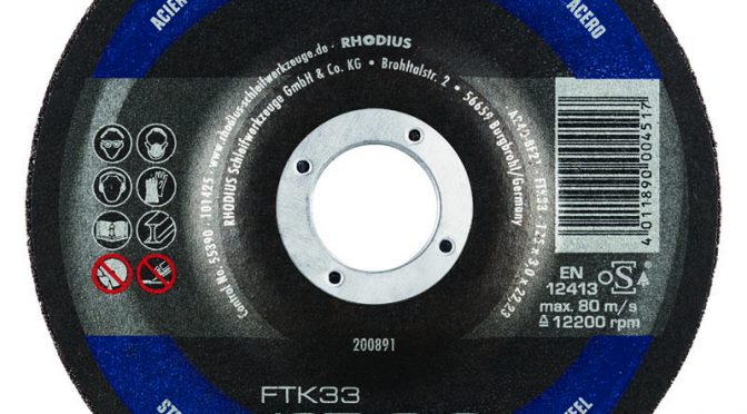 Rhodius 125mm Cutting Disc FTK33