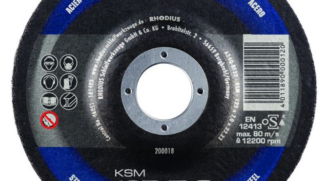 Rhodius 125mm Grinding Disc KSM