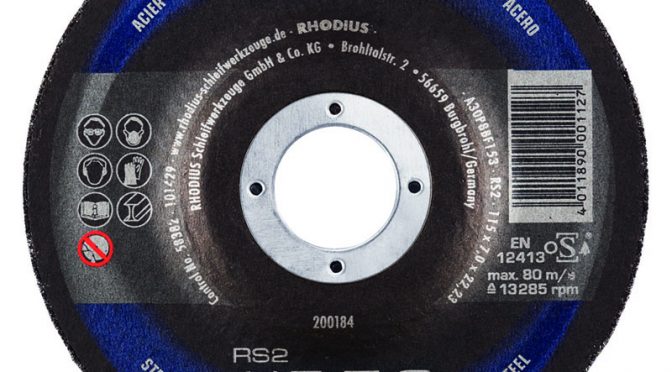 Rhodius 115mm Grinding Disc RS2