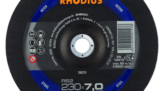 Rhodius 230mm Grinding Disc RS2