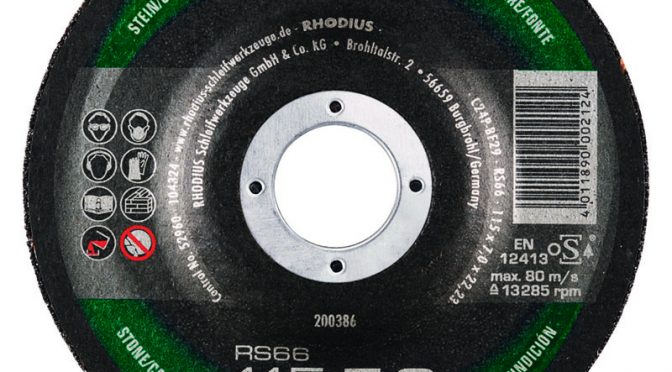 Rhodius 115mm Grinding Disc RS66