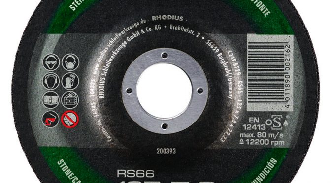 Rhodius 125mm Grinding Disc RS66