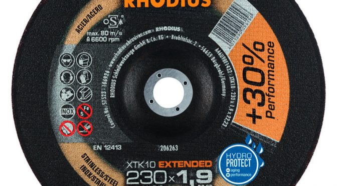 Rhodius 230mm Cutting Disc XTK10