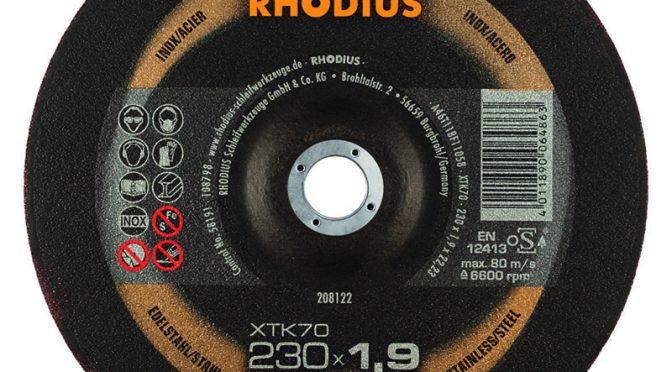 Rhodius 230mm Cutting Disc XTK70