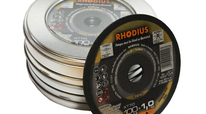 Rhodius 100mm Cutting Disc XT70 10 Pack