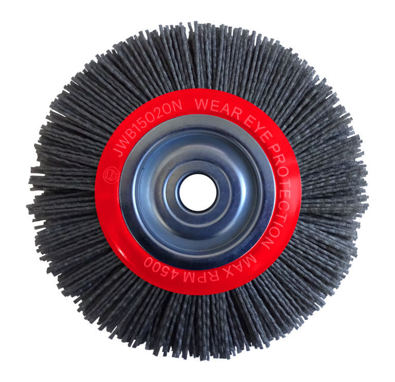 150mm x 20mm Abrasive Nylon Wheel Brush Josco